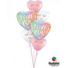 Bukiet 869 Hello, Love! Qualatex #97433-2 97147-4